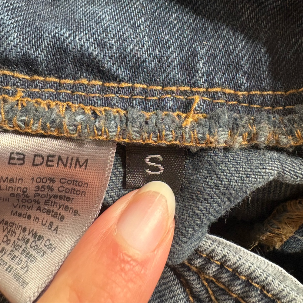 EB Denim Moto Jeans Women’s Small - Picture 13 of 16